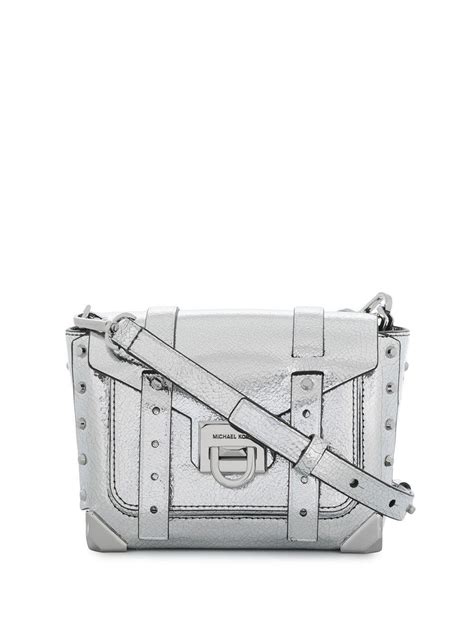 Michael Kors manhattan silver bag